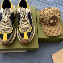 Gucci Shoes and Hat