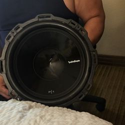 Speaker rockford fosgate p1s4-12 punch 12" p1 4-ohm svc subwoofer