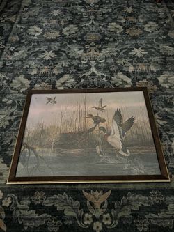 Vintage wildlife wall art