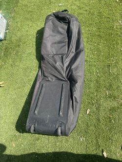 Golf Caddy Golf Club Rolling  Travel Bag Used 