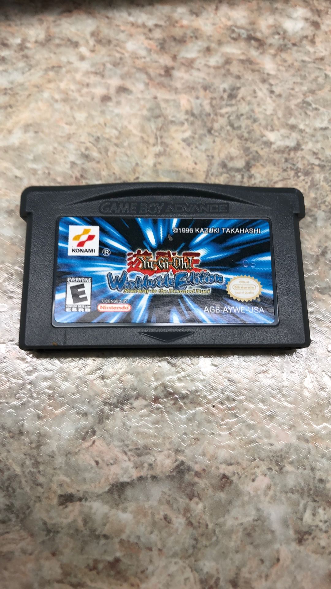 Yu-Gi-Oh! World Wide Edition For GBA Game