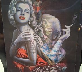 Marilyn Monroe Diamonds Are Forever 3D Lenticular Poster 16x12