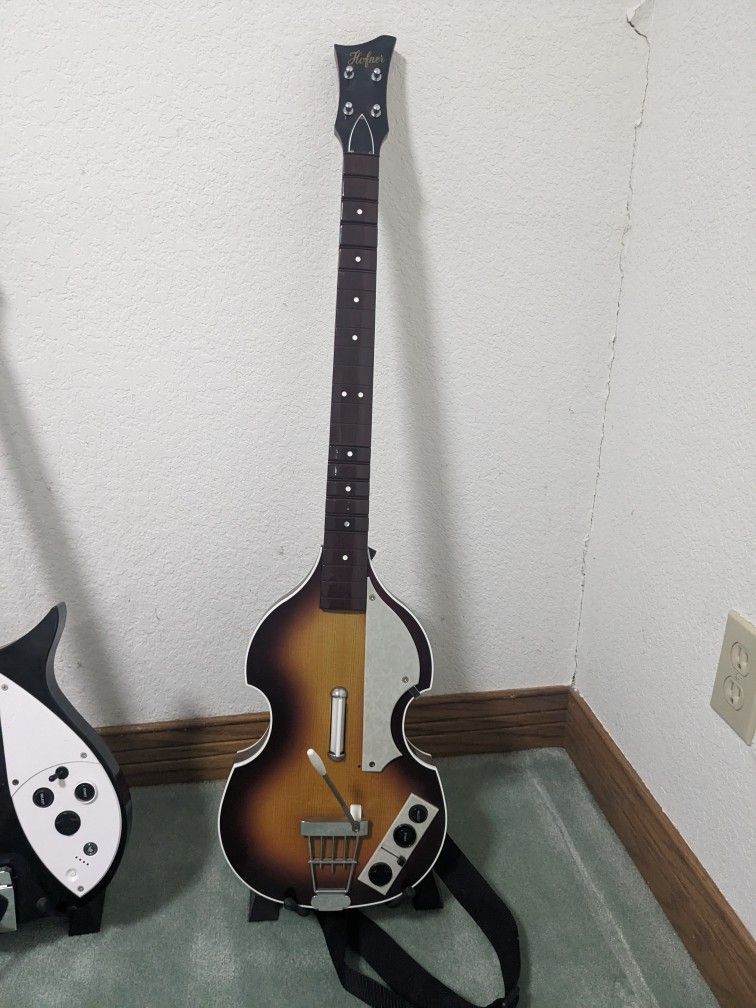 Beatles Rock Band For PS2 Guitar And Game