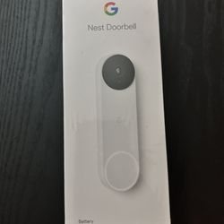 Brand New** Google-  Nest Doorbell 