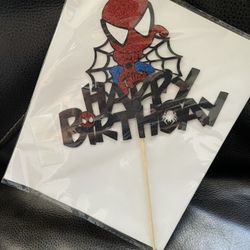 Spider-Man Cake Topper 