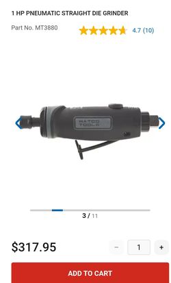 Matco die grinder