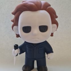 MICHAEL MAYERS 3D PRINTER Figure Art Print