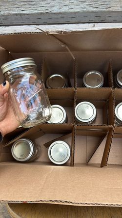 New Ball Mason Jars