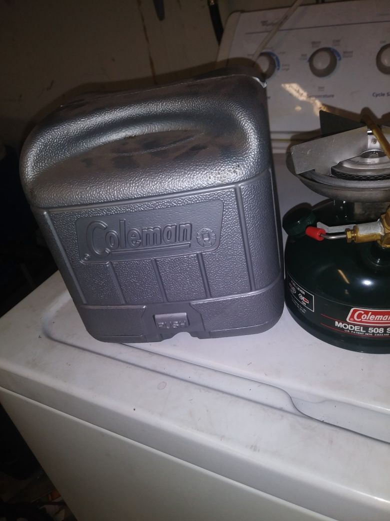 coleman campers stove