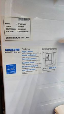 Samsung French Door Refrigerator With New Key Components