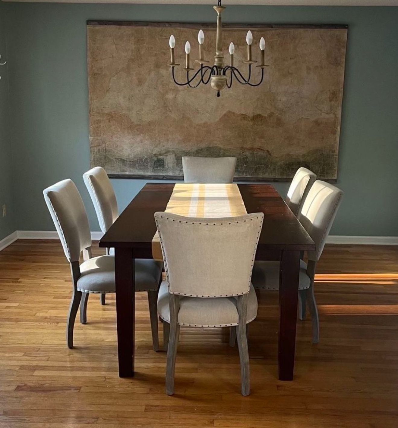 Real wood Dining table Sears 6 To 8 People