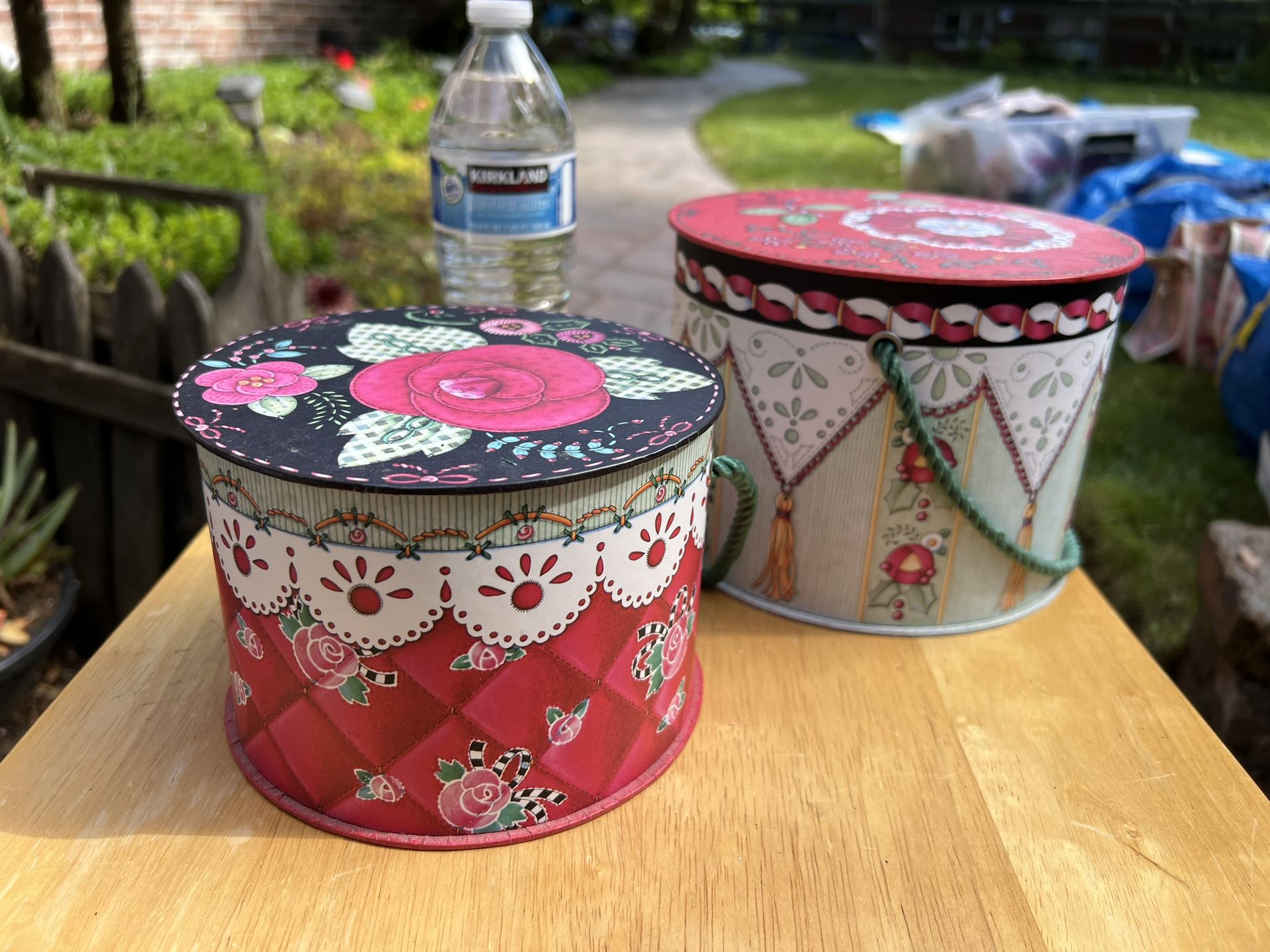 Mary Engle Bright Storage Boxes