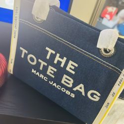 Marc Jacob Denim Chain Tote Bag