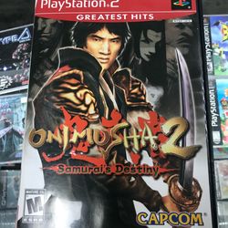 Onimusha 2 Ps2 $25 Gamehogs 11am-7pm