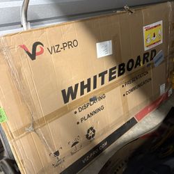 Viz Pro Whiteboard Dry Erase Board New