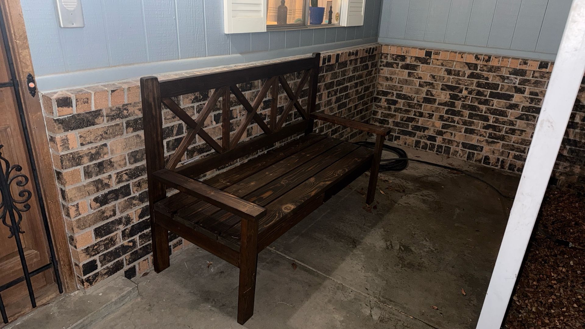 Handmade Wooden Porch Chair