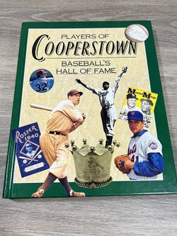 Players Of Cooperstown - Baseball’s Hall Of Fame Book
