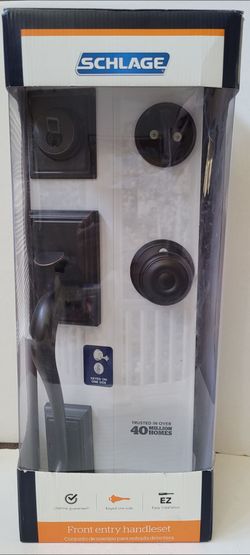 Schlage Addison Bronze Front Door Lock