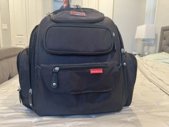 Bag Nation Extra Large Diaper Bag Backpack for Twins or 2 Kids | Unisex 3 in 1 with Stroller Straps