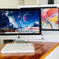 Apple IMac 🖥 5K 2019 27” 3Ghz - 16GB DDR4 - 500GB SSD! With wireless Keyboard mouse and Box