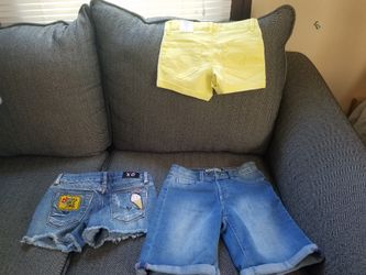 Girls shorts and underwear size 8