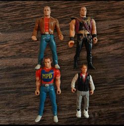 Vintage lot of 4 Last Action Hero Action Figures MATTEL 1993 Collection $16 Oh Best Offer