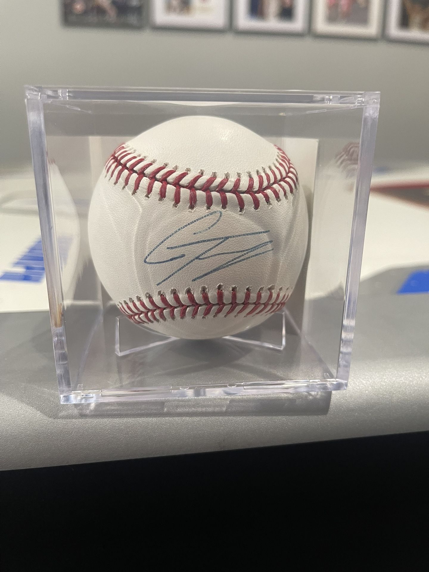 Gleyber Torres Autographed Signature Debut Baseball JSA Coa