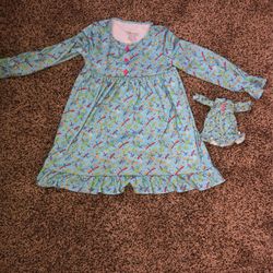 Girls Willie Wishers American Girl Doll Night Gown Size 6