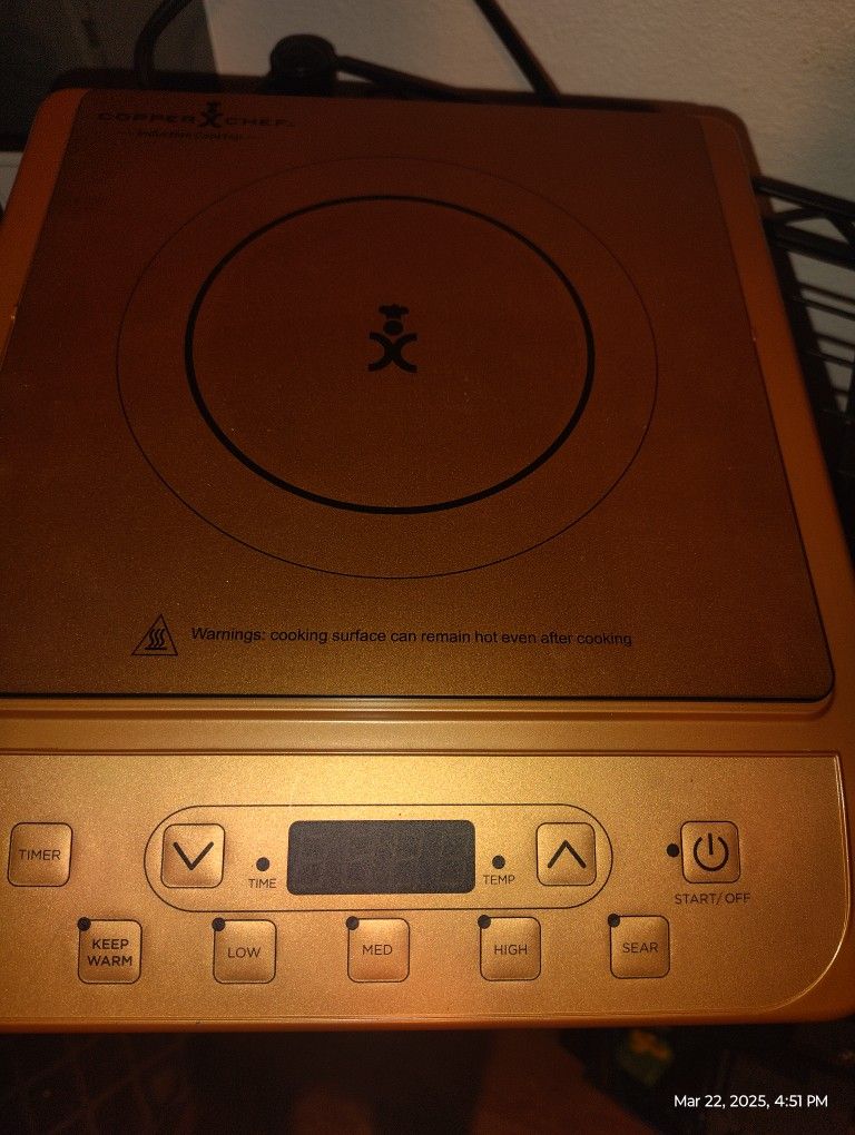 Copper top Induction Cooktop