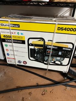DuroStar DS4000S Portable Gas Generator