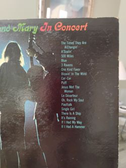 Double albums of Peter Paul and Mary in Margate