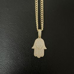 Gold Plated Bracelet Necklace