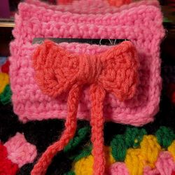 Crochet Wallet🩷🎀