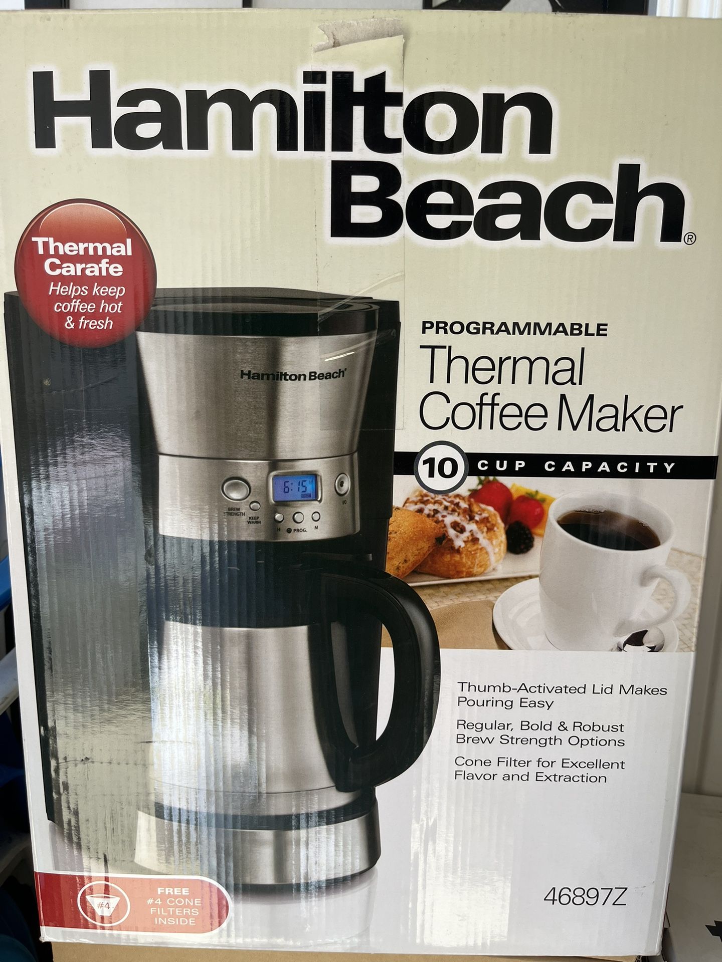 Hamilton Beach Programmable Thermal Coffee Maker