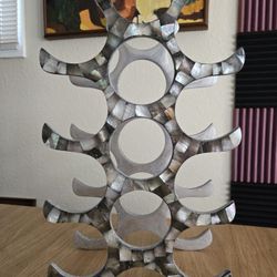 Abalone 12 Bottle Wine Rack