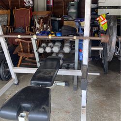 Olympic weight bench