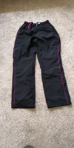 Reebok black jogger pants size M