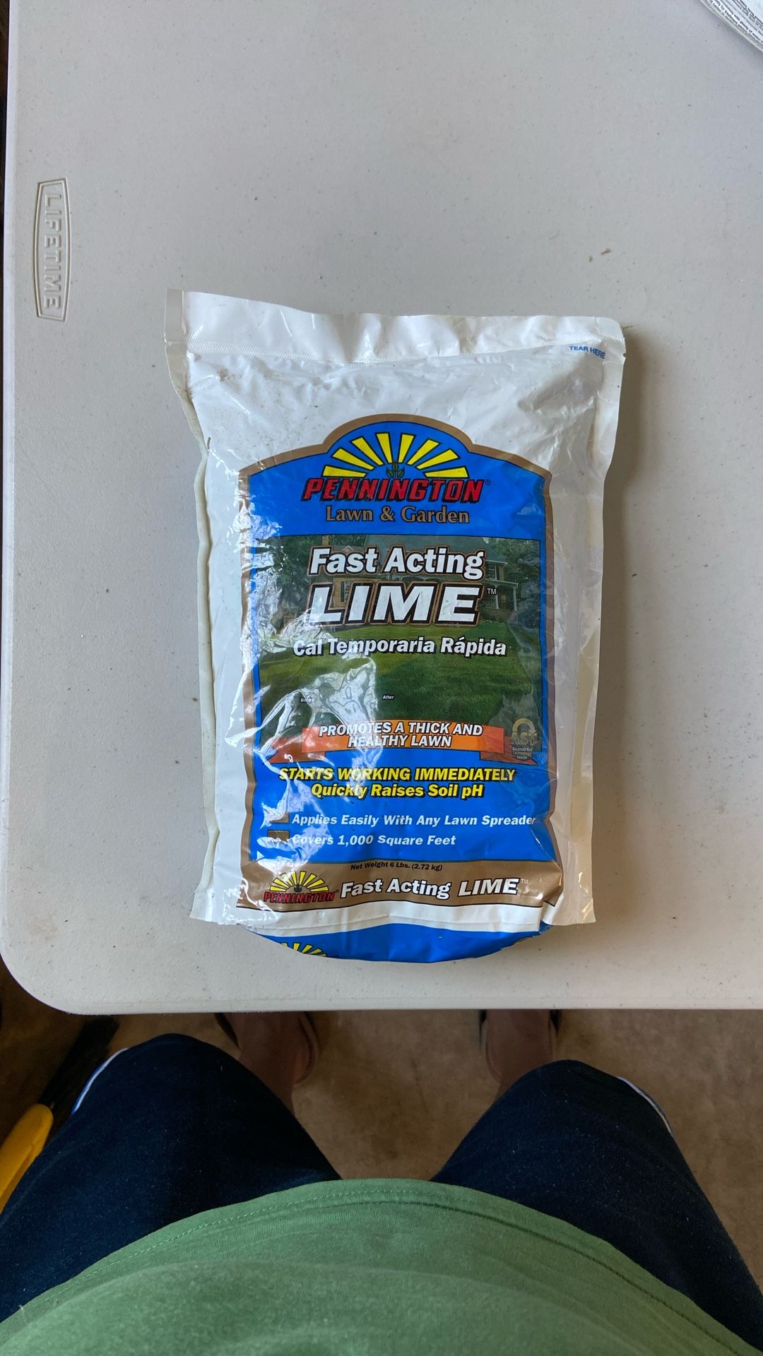 Pennington Fast Acting Lime For Healthy Lawn