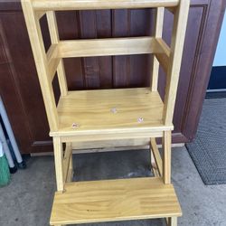 Kids Toddler Tower Kitchen Step Stool