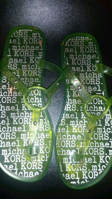 Michael Kors flip flops