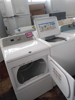 MAYTAG top load washer and dryer set working perfectly
