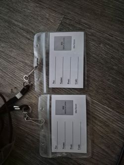 2 New badges for concerts, events ,or work