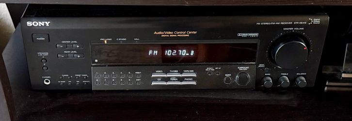Sony Stereo Receiver, Speaker/Subwoofer