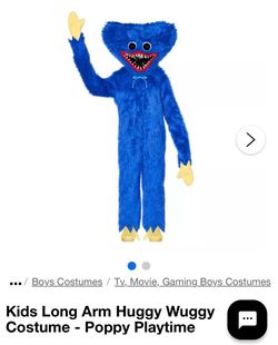 Halloween Huggy Wuggy Costume Kids Large