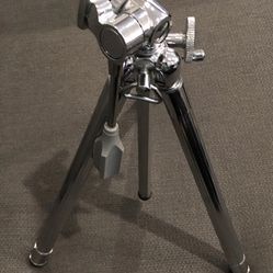 Vintage Vivo Sanwa Type DE Metal Camera Tripod w/ Case - Japan - Extends to 53"