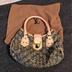 Authentic Louis Vuitton Denim Purse