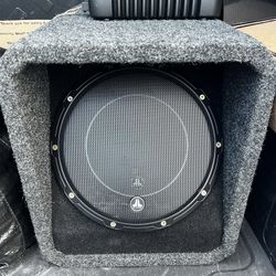 JL Audio Subwoofer and Amp