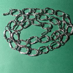 Sterling Silver Chain.