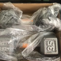 Pair Of 35lbs Dumbbells