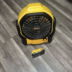 DEWALT FAN (NOT WORKING FOR PARTS OR REPAIR ONLY)